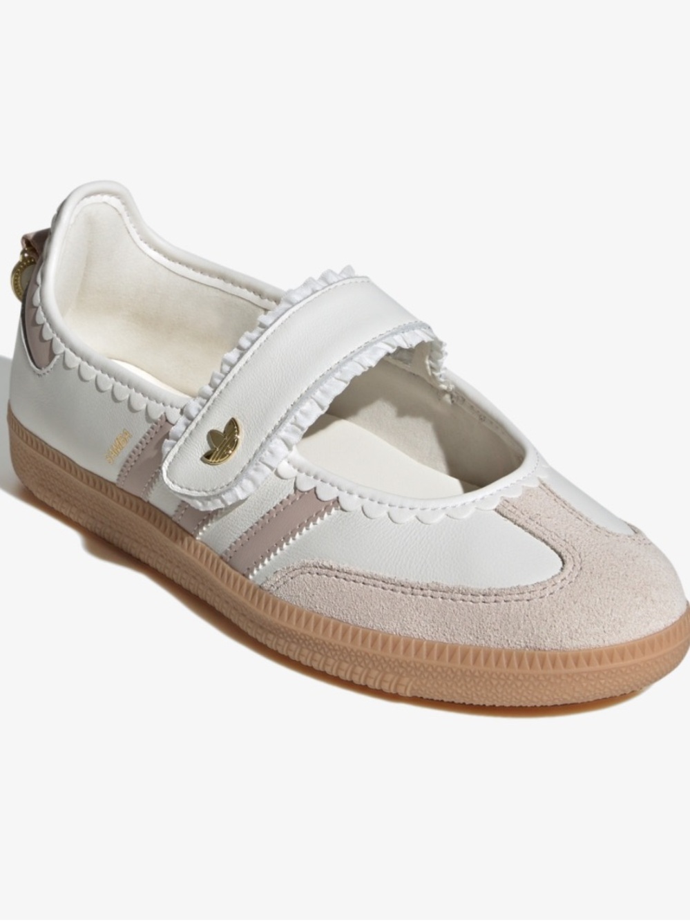Adidas Samba ruffle Mary Jane